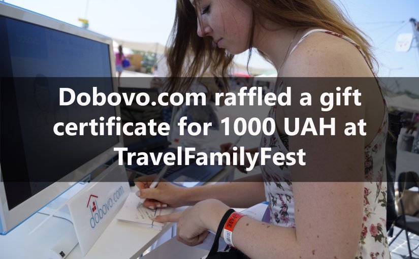 Joy for everybody: gift certificate for 1000 UAH from Dobovo.com
