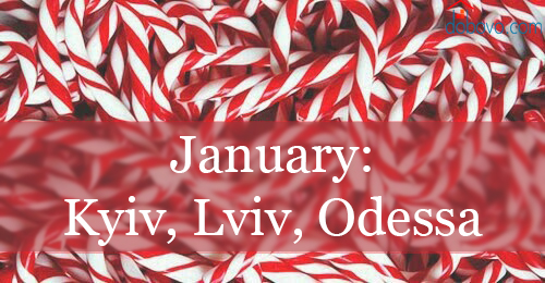 Events in January 2017: Kyiv, Lviv and Odessa