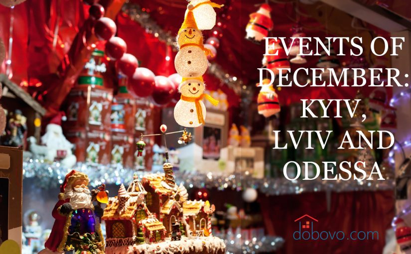 The events of December: where to go in Kyiv, Lviv and Odessa